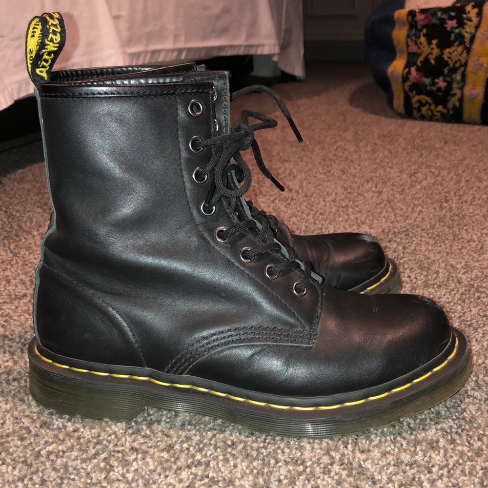Doc Martens Black Size 8 Combat Boots